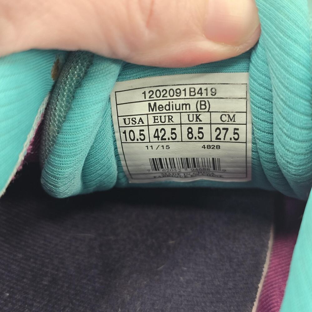 Brooks Transcend 3 Women's Size 10.5 Teal Purple Running Shoes - Picture 14 of 14